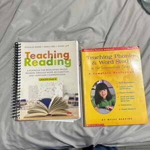Phonics language arts teaching books